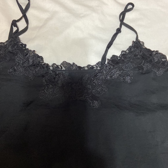 Forever 21 Camisole Blacklace nylon & spaghetti straps blacklace Small - Picture 2 of 6